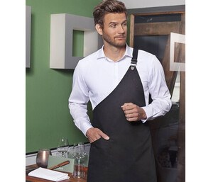 KARLOWSKY KYLS36 - ASYMMETRICAL BIB APRON CLASSIC WITH POCKET