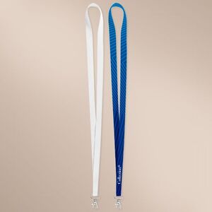 EgotierPro 390942CARAS - Custom Polyester Lanyard - Min 100pcs LANYARD